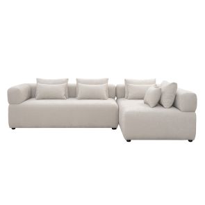 Beck Right Hand Corner Sofa – Parchment 