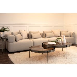 Beck 4-Sitzer Sofa – Pergament