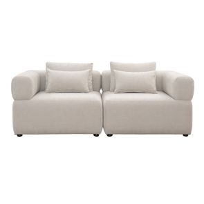 Beck Two Seat Sofa – Parchment 