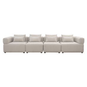 Beck 4-Sitzer Sofa – Pergament