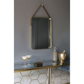 (ID:36899) Wall mirror  BERON  Brass