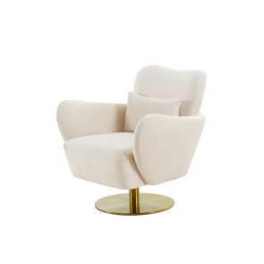 Bronson Draaifauteuil - Krijtwit