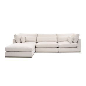 Burbank Four Seat Sofa With Footstool