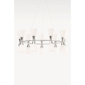 Camille Chandelier Chrome