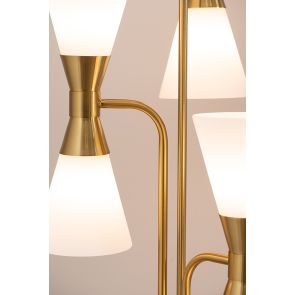 Camille Floor Light Brass 