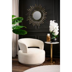 Carlton Draaifauteuil – Krijtwit