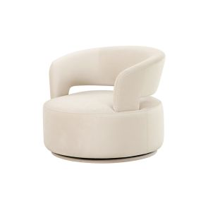 Carlton Draaifauteuil – Krijtwit