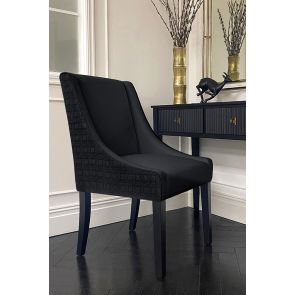 Chatsworth Dining Chair – Black Octagon