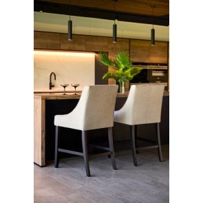 Chatsworth Thekenhocker – Taupe
