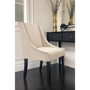 Chatsworth Dining Chair – Chalk Diamond 