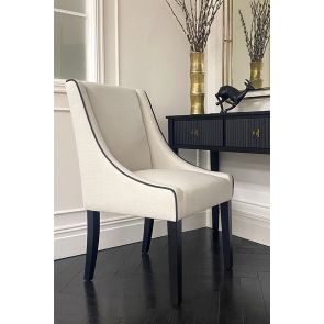 Chatsworth Dining Chair – Two Tone Calico 