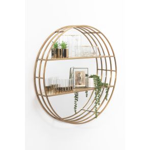 Clara Mirrored Wall Shelf  