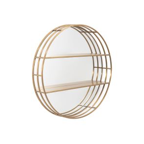 Clara Mirrored Wall Shelf  