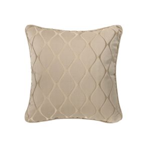 Lozenge Coussin carré - Taupe 