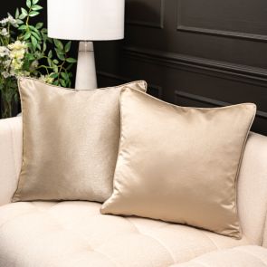 Taupe Chameleon Square Cushion
