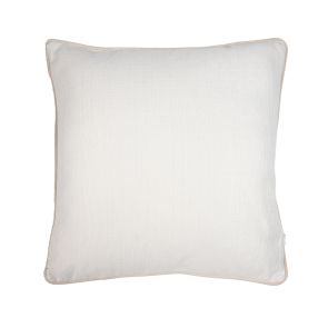 Double Face Coussin Carré - Craie