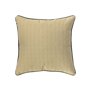 Golden Maze Square Cushion