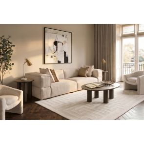 Doppio 3-Sitzer Sofa - Natürliches Poratti