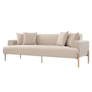Duke Three Seat Sofa – Limestone