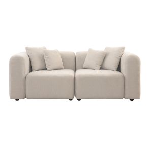 Dune Two Seat Sofa – Parchment 