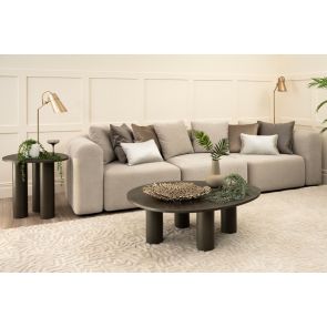 Dune 3-Sitzer Sofa – Pergament