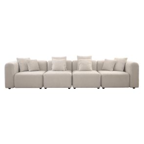 Dune 4-Sitzer Sofa – Pergament