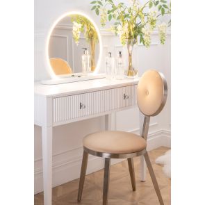 Elara White Dressing Mirror