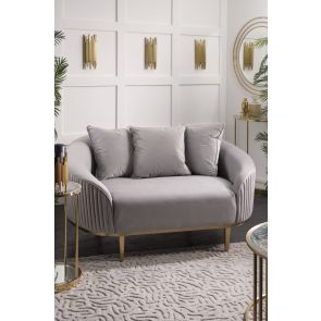 Ella Loveseat - Dove Grey 