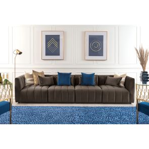 Essen Four Seat Sofa – Carbon