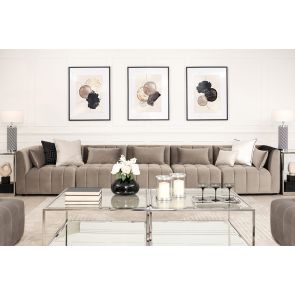 Essen Five Seat Sofa – Taupe 