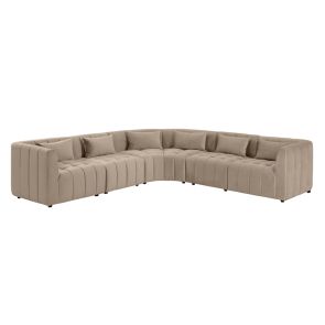 Essen Grosses Ecksofa - Taupe