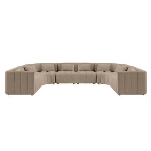 Essen Lounge Bank Taupe