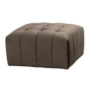 Essen Pouf ottomano - Carbone