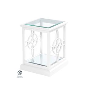 Etienne Table d'appoint – Blanc