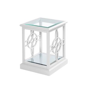 Etienne Table d'appoint – Blanc