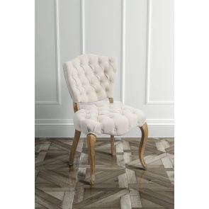 (ID:36515) French Louis (250)- Francois Buttoned Chair