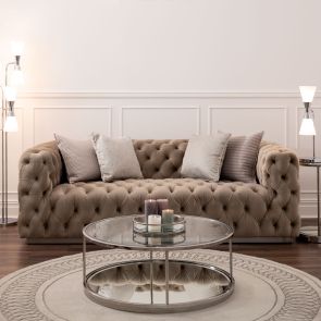 Frankfurt 3-Sitzer Sofa - Taupe