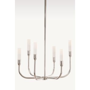 Gracia 6-Armige Hanglamp Chroom