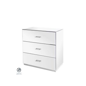 Harper Chest of Drawers – Silver Details