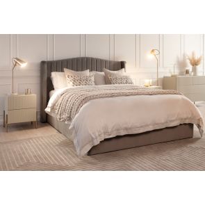 Harrison Storage Bed - Dove Grey