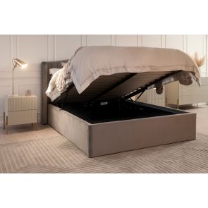 Harrison Storage Bed - Dove Grey