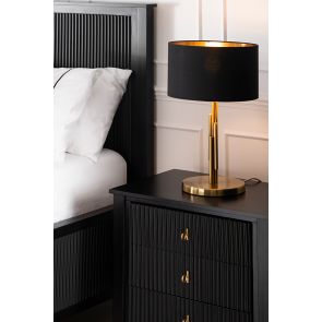 Rubell Lampe de table en laiton