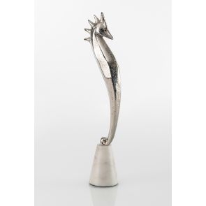 Highcrown-Skulptur Silber 
