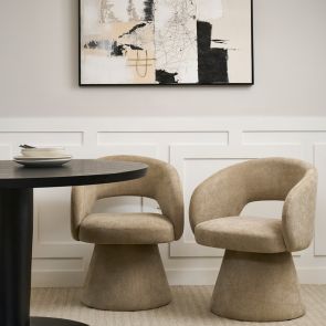 Huxley Chaise de salle à manger – Sable