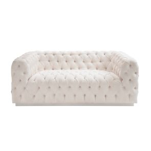 (ID:36677) Frankfurt two seater Sofa - Soft tactile chenille 