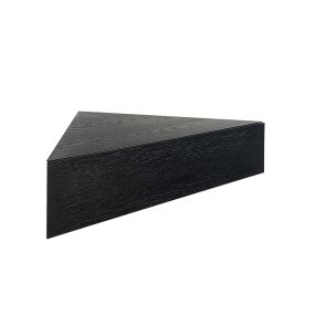 Inga Black Oak Floating Corner Unit