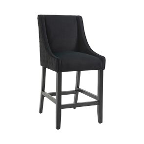 Chatsworth Counter Stool – Black Octagon