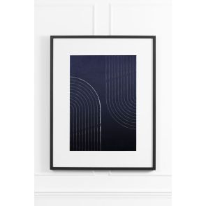 Indigo Arches Tavla  No1 - Svart Ram