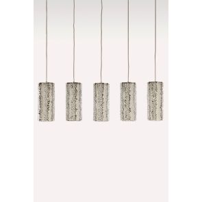 Moray Lámpara Colgante con Cinco Luces Cromo