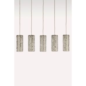 Moray Five Light Pendant Chrome